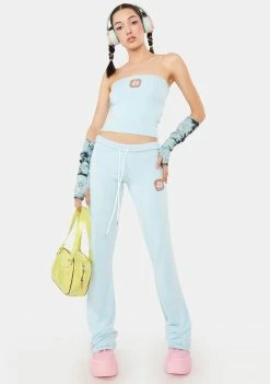 O Mighty Blue Aloha Pants Bottoms