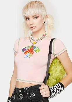 O Mighty Tops Magic Mushroom Graphic Tee