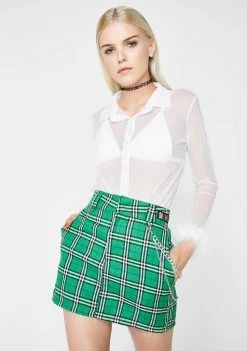 O Mighty Daria Chain Skirt Bottoms
