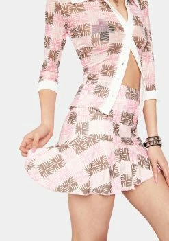 O Mighty Blair Asymmetrical Mini Skirt