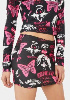 O Mighty Little Miss Emo Mini Skirt