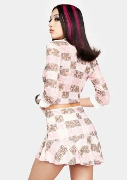 O Mighty Blair Asymmetrical Mini Skirt