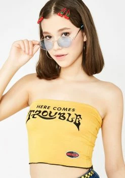 O Mighty Here Comes Trouble Boob Tube