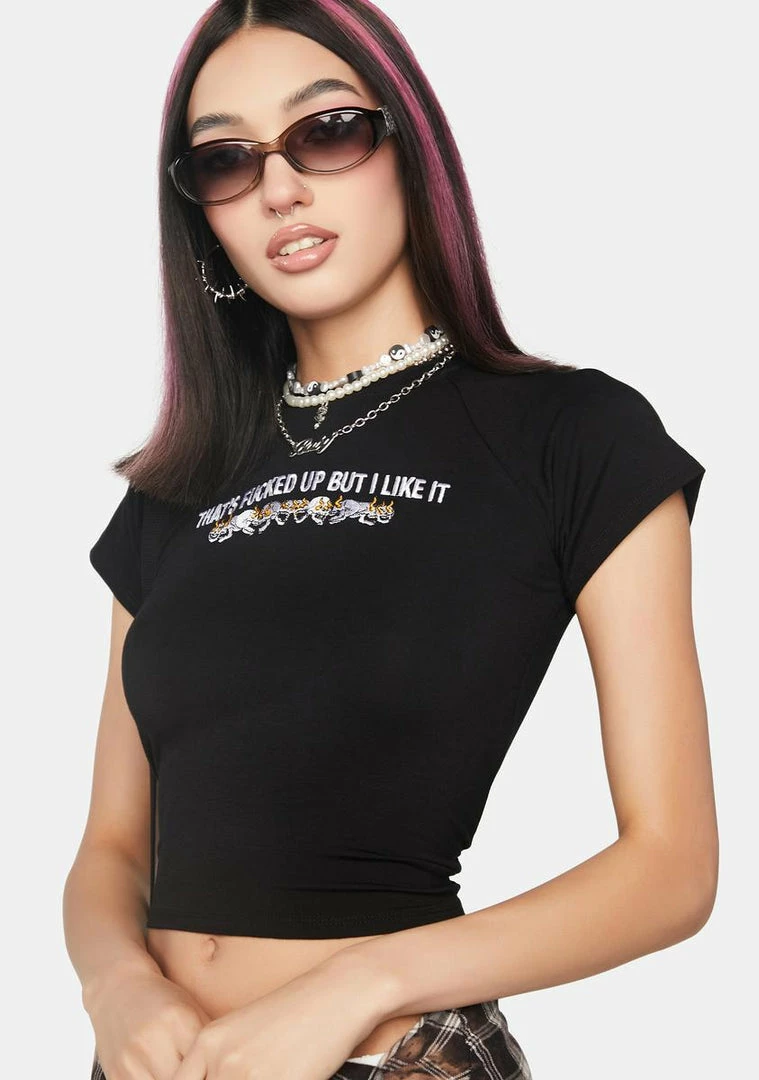 Best reviews of ⭐ O Mighty That's Fucked Up Baby Tee Graphic T-Shirt 💯 4 O Mighty That's Fucked Up Baby Tee Graphic T-Shirt