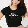 O Mighty Geez Mom Relax Baby Tee