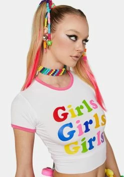 O Mighty Girls Crop Tee