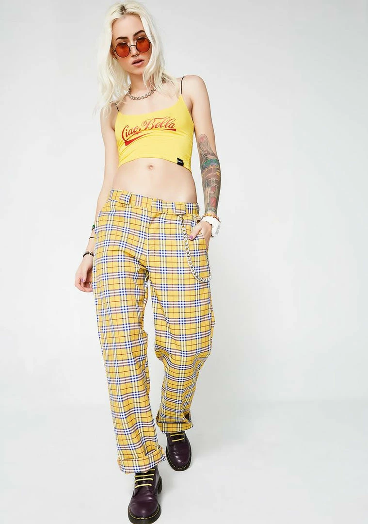 Buy π O Mighty Clueless Yellow Pants π 7 O Mighty Clueless Yellow Pants