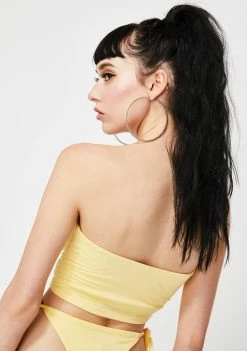 O Mighty Tops Yellow OG Boob Tube