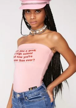 O Mighty Tops Sexy Geek Boob Tube