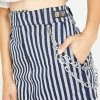 O Mighty Work Stripes Chain Skirt