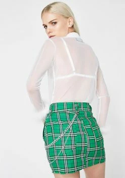 O Mighty Daria Chain Skirt Bottoms